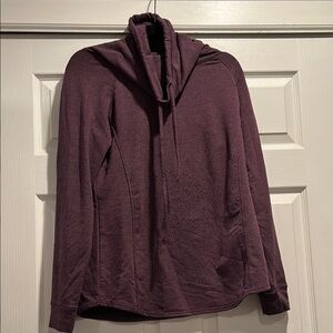 Women's 32 Degree Heat Purple Funnel Neck Sweatshirt